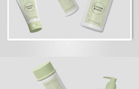 瓶子包装效果图(瓶子包装设计展开图)