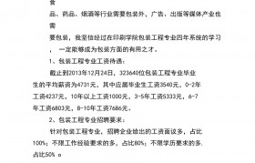 包装工程专业干什么(包装工程专业干什么工作)