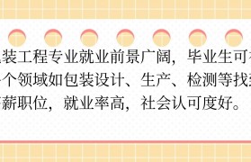 包装工程的就业方向有哪些(包装工程专业好就业吗?薪资待遇)