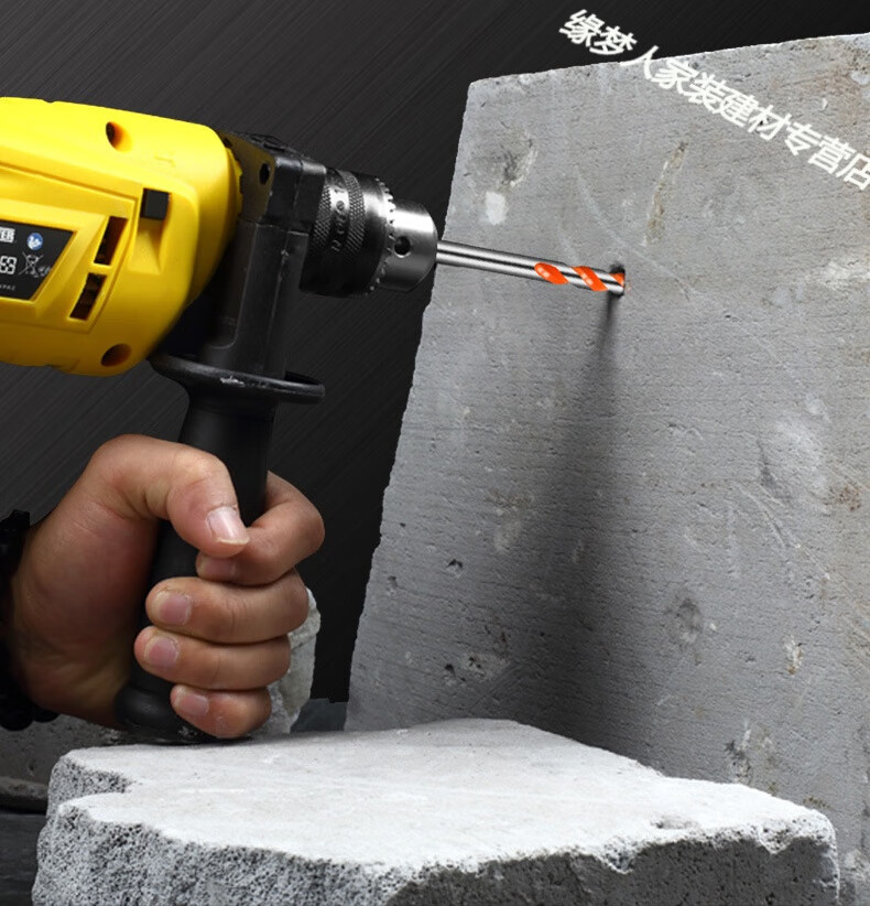 墙上瓷砖打孔用哪种电钻(在墙上瓷砖上用电钻打眼有什么技巧吗)