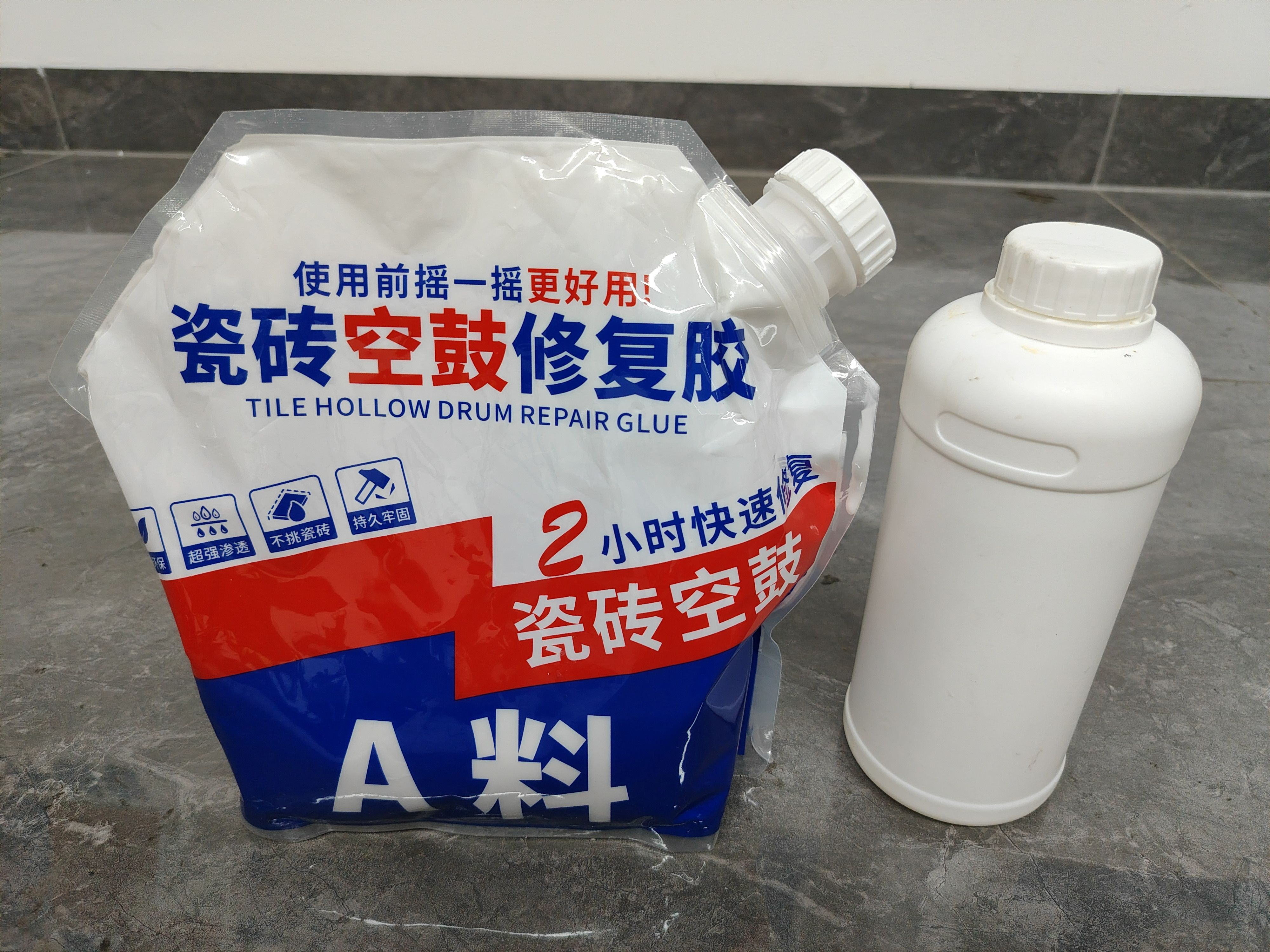 墙砖空鼓的补救方法用什么胶水(针对近两年墙砖空鼓的现象的维修方法)