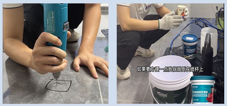 地瓷砖空鼓怎么修补(瓷砖地砖空鼓解决方案)