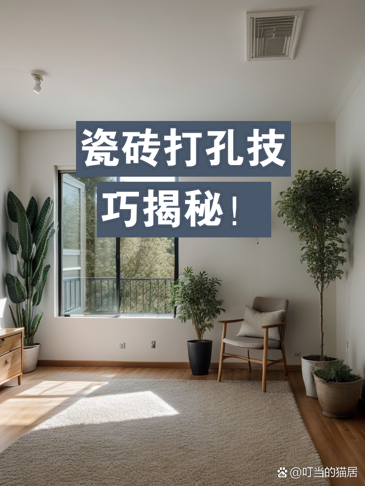 墙砖上打孔方法视频(墙砖上怎样打孔视频教程)